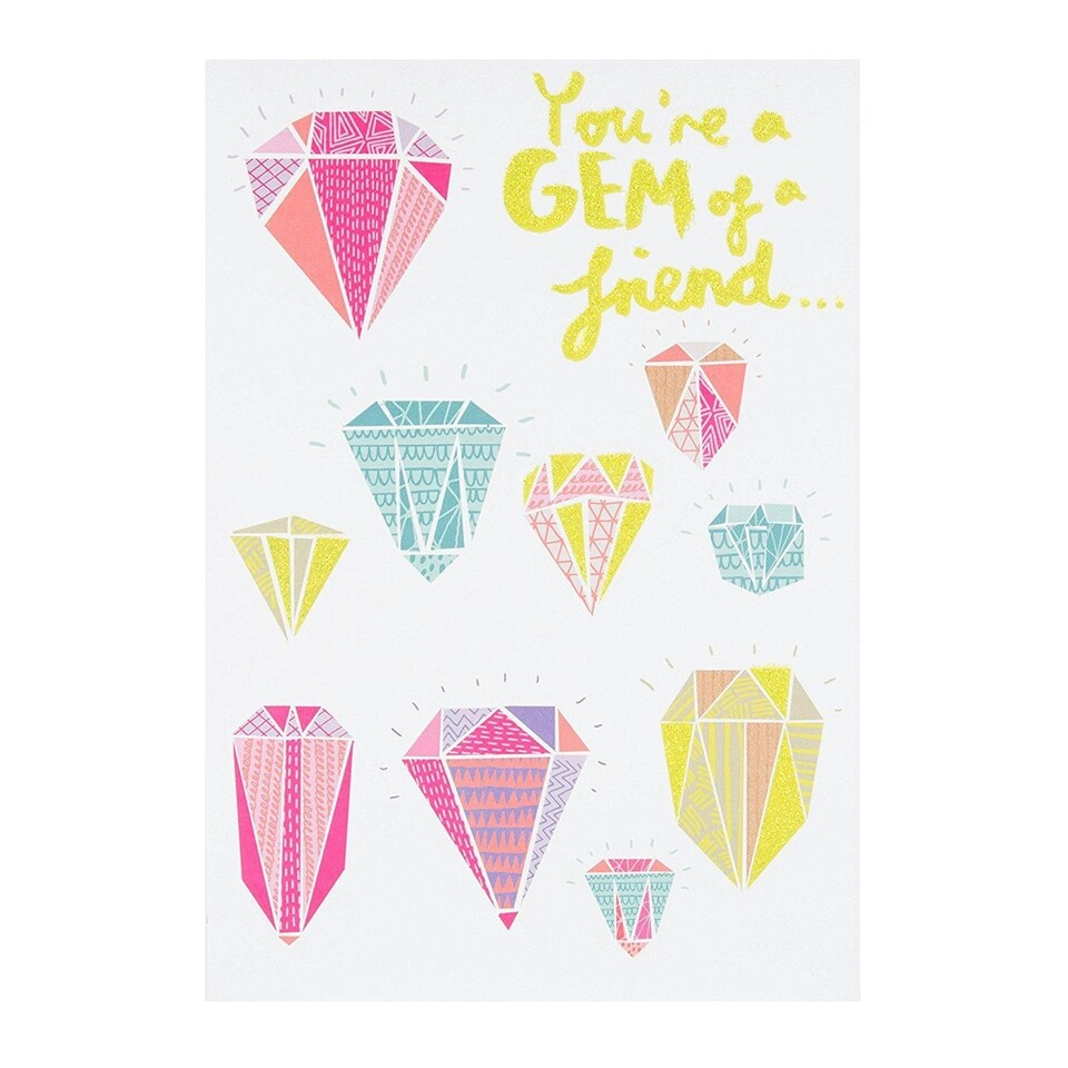 image 1 of Friend Birthday Card 'You're A Gem'