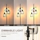 image 3 of HOMCOM Industrial 3-Light Floor Lamp Dimmable Standing Lamp for Living Room