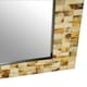 image 4 of Interiors by Premier Cream Mother of Pearl Wall Mirror Cream