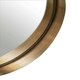 image 4 of Interiors by Premier Medium Gold Finish Wall Mirror Gold