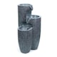 image 1 of ValueLights Logs Outdoor Solar Decorative Water Fountain