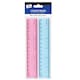 image 1 of Just stationery 6 inch/15cm Plastic Ruler Set of 2