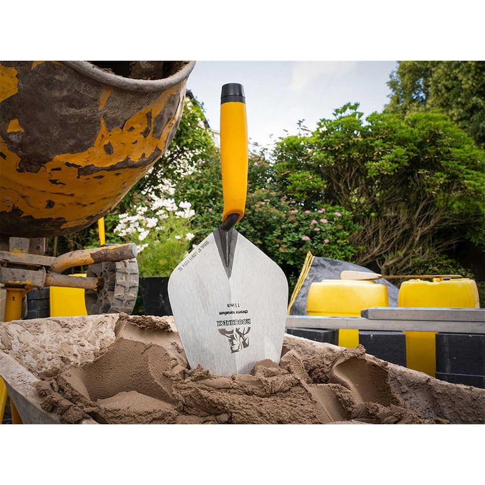 image 1 of Roughneck London Pattern Brick Trowel 280mm (11in) - Multi Colour - One Size