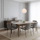 image 6 of Modern Opal White Snowflake 25cm Glass Pendant Ceiling Lighting Shade | White | White | 1