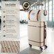 image 2 of Suitcase Set Madison -  13-piece, 3 suitcases, packing cubes, TSA lock | Cream | cream | 1