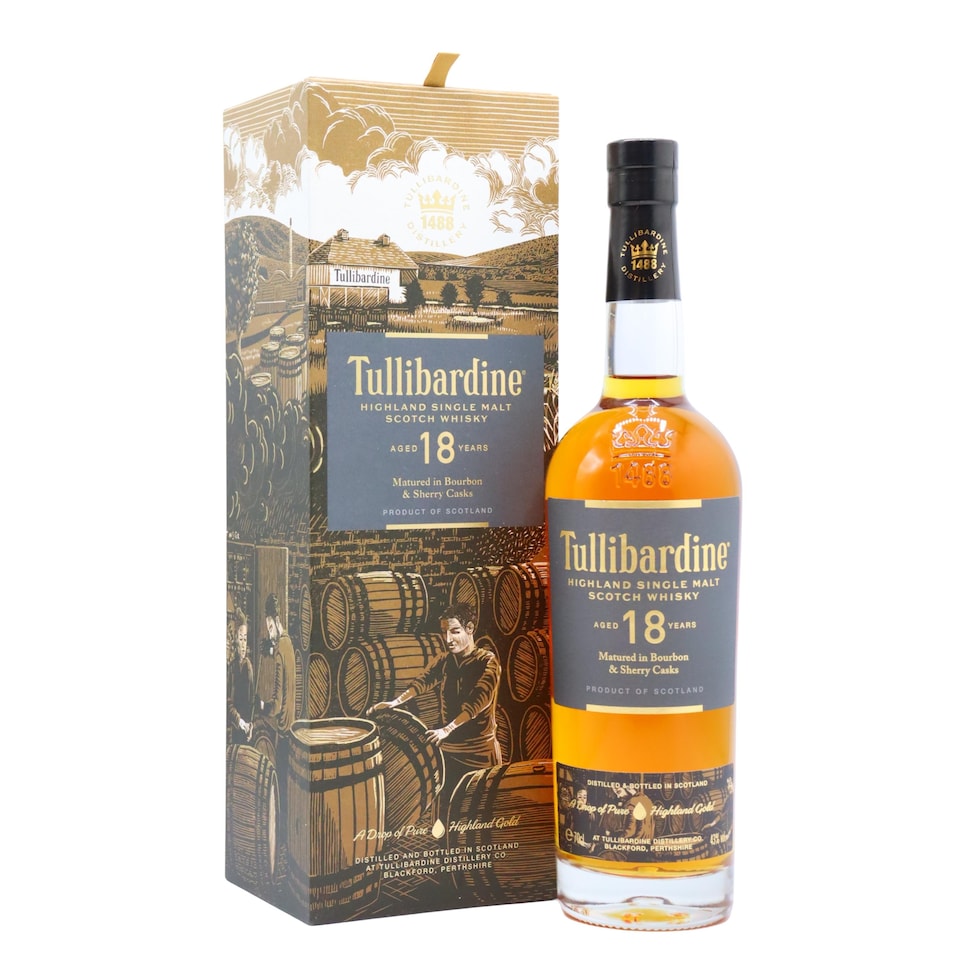Tullibardine - Highland Single Malt Scotch 18 year old Whisky