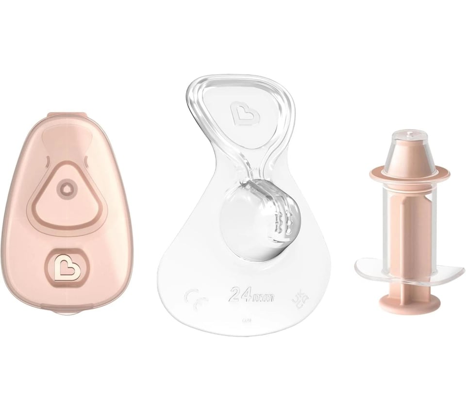 image 1 of Munchkin Nipple Shield 24mm Breastfeeding Milk Flow Visibility