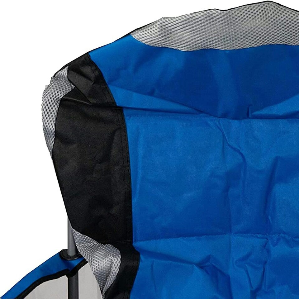 image 1 of Marco Paul Folding Camping Chairs Blue
