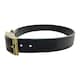 image 2 of HugglePets Legacy Leather Dog Collar - Black Black | M