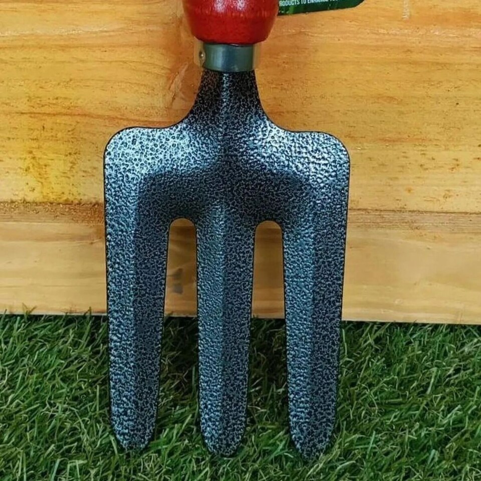 image 1 of Marco Paul Heavy Duty Hand Fork with Wooden Handle