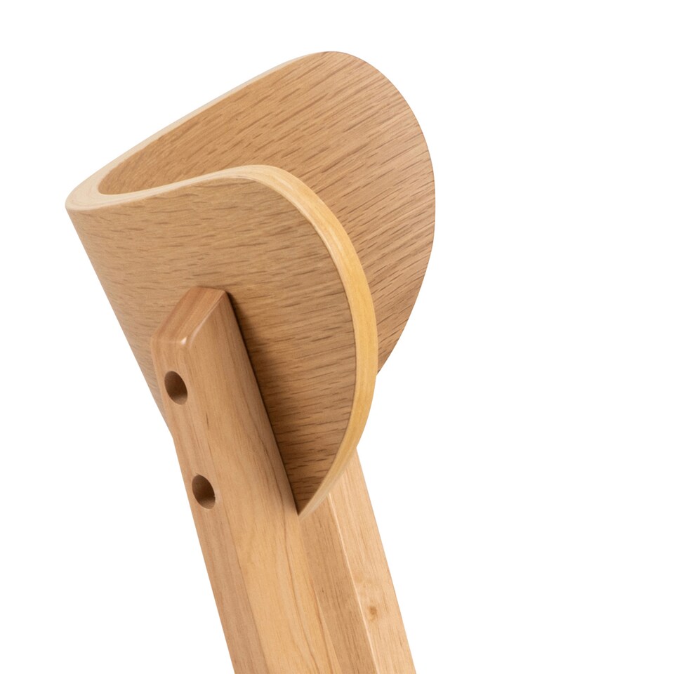 image 1 of Roxby Dining Chairs in Oak Set of 2