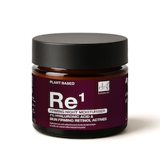 Dr Botanicals Firming Anti-Ageing Night Moisturiser with 1% Hyaluronic Acid & Skin Firming Retinol Actives 60ml for Hydration and Plumping