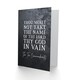 image 2 of Ten Commandments Not Take Name Lord Vain Bible Verse Christian Card