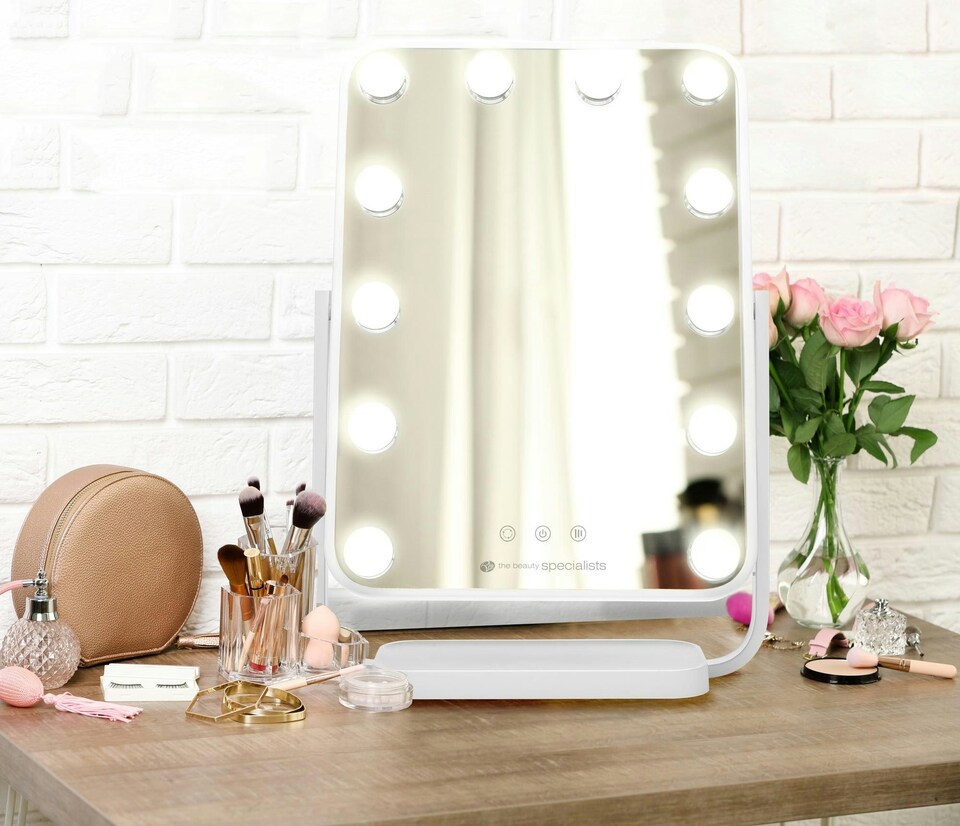 image 1 of Hollywood Glamour Dressing Table Mirror