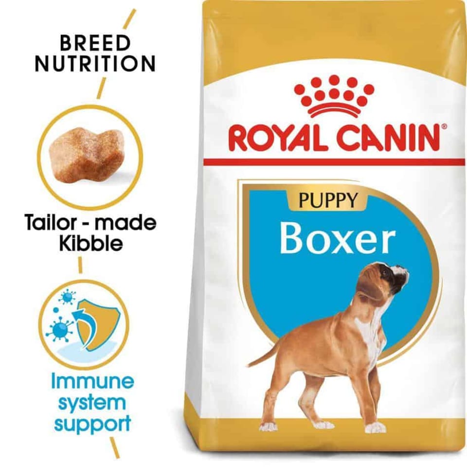 image 1 of Royal Canin Boxer Puppy Dry Dog Food - 12 kg | Multi | 12kg | Chicken | 1