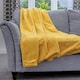 image 1 of Dreamcatcher Gold Faux Fur Blanket Throw 160x130cm | Gold | Gold | One Size | 1