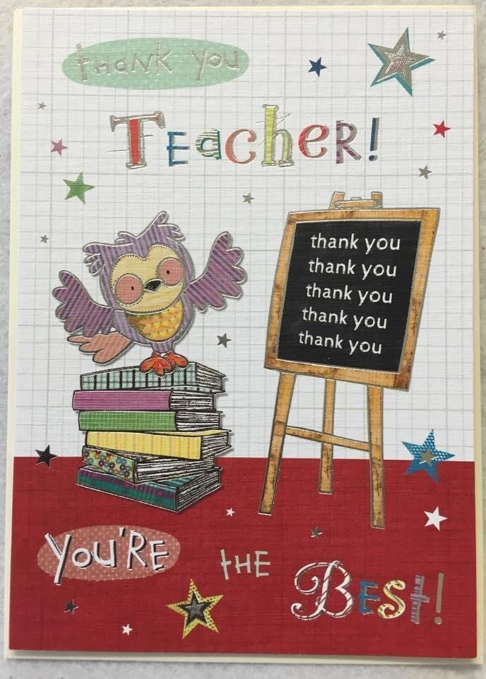 image 1 of Thank You Teacher Card