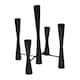 image 2 of Parker 5 Piece Candle Centerpiece - Mild Steel - L27 x W27 x H42 cm - Black | Black | 1