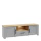 image 5 of Bohol 2 Door 1 Drawer TV Unit  in Riviera Oak/Grey Oak