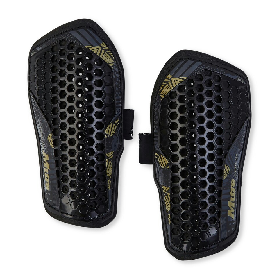 image 1 of Mitre Shinpad Aircell Pro (Slip In) -  Large - Black/Gold - Mitre - MSP124L