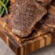 image 3 of Stolf Multipurpose Inverted Teak Wood Extra Large Barbecue Cutting Board 58 x 38cm | Multi