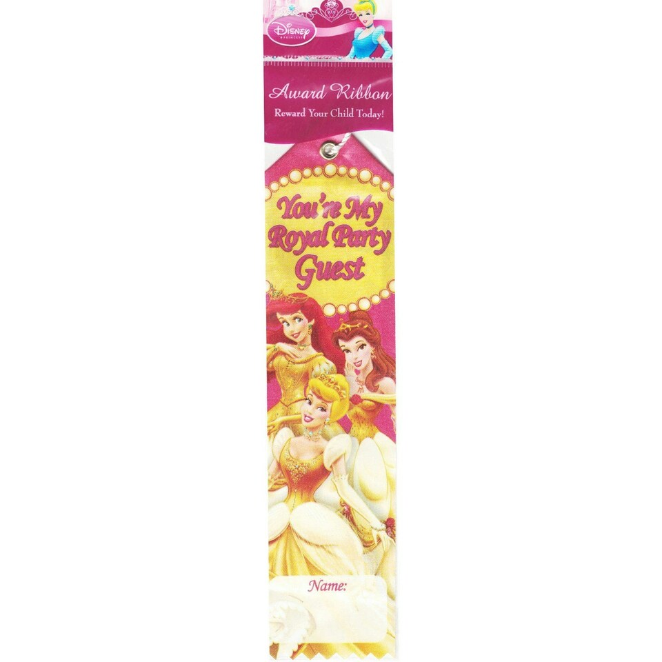 Disney Princess You´re My Royal Party Guest Award Ribbon - Multicoloured - One Size