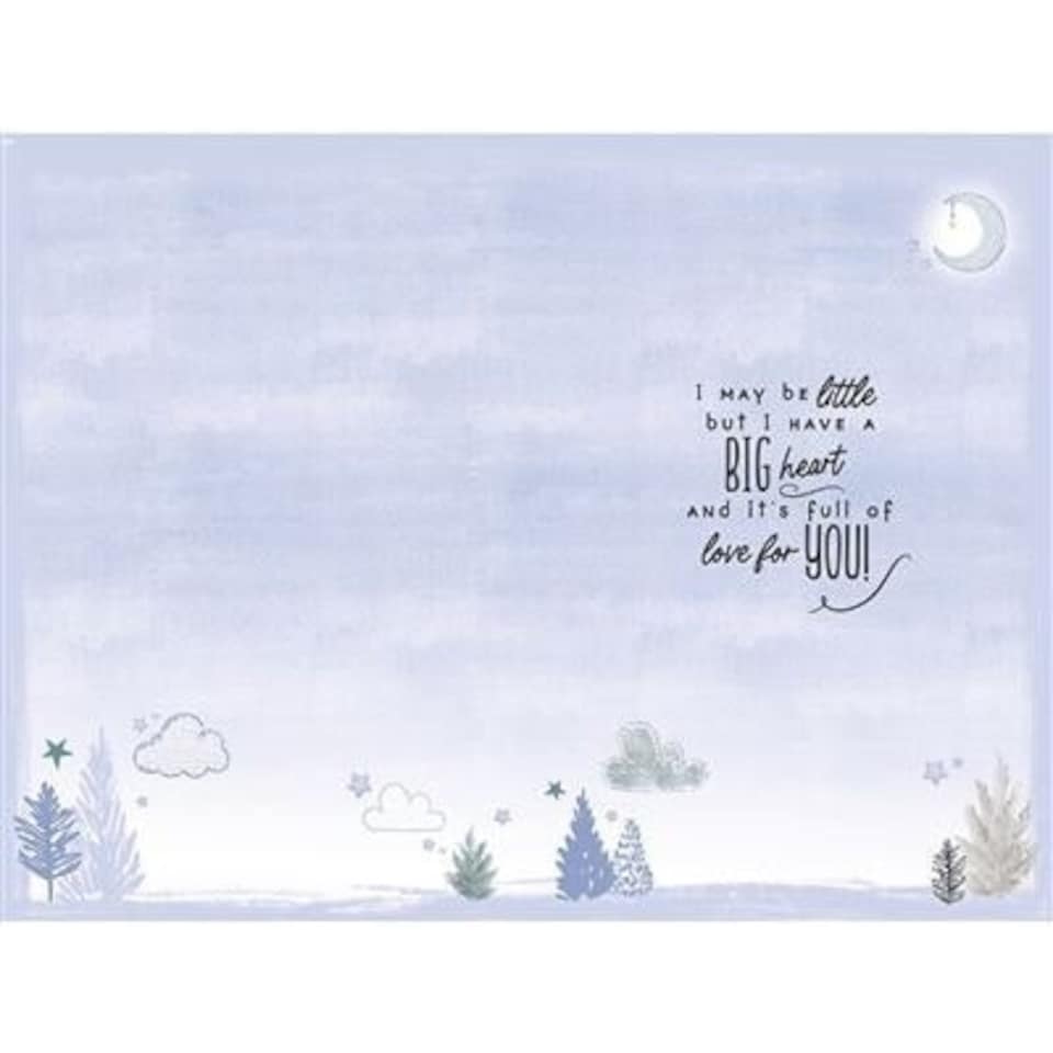 image 1 of Bear Sleeping On Cloud Daddy 1st Father's Day Card