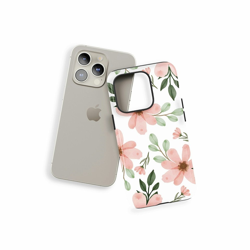image 1 of Watercolour Floral Phone Case | Pink | iPhone 15 Pro
Magsafe | iPhone 15 Pro
Magsafe