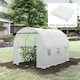 image 2 of Outsunny 3 x 2 x 2m Replacement Greenhouse Cover w/ Windows, White | White | White | 300L x 200W x 200H cm