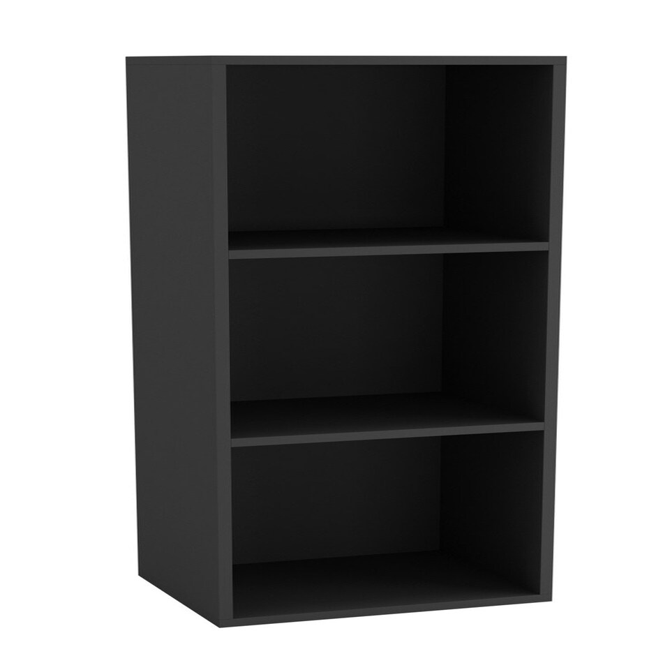 image 1 of 3-Tier Cube Shelving Unit Brown | Unit Colour: Oak