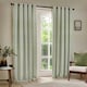 image 2 of Yard Hebden Striped Cotton Forest Eyelet Curtains 168 x 137cm Multi