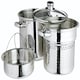 image 1 of KitchenCraft Pasta Pot Silver Stainless Steel
