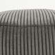image 6 of icon Theo Beanbag Footstool Corduroy Charcoal Grey | Grey