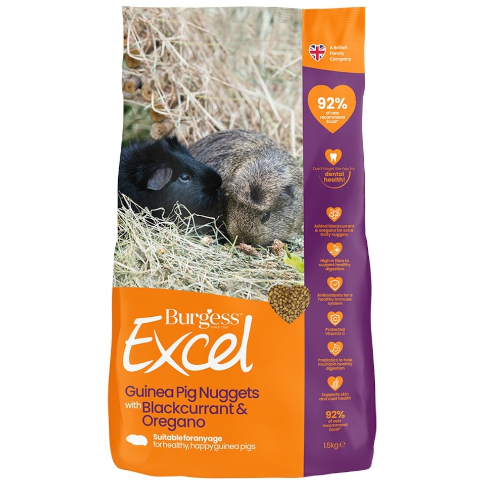 image 1 of 4 x Burgess Excel Adult Rabbit Oregano  1.5kg