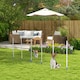 image 6 of PawHut Dog Weave Pole Set Agility Starter Kit Pet Outdoor Exercise Training Set