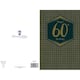 image 3 of Sixty Men's 60th Birthday Card with Gold Foil