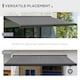 image 6 of Outsunny DIY Retractable Canopy with Remote Controller for Patio, Grey 