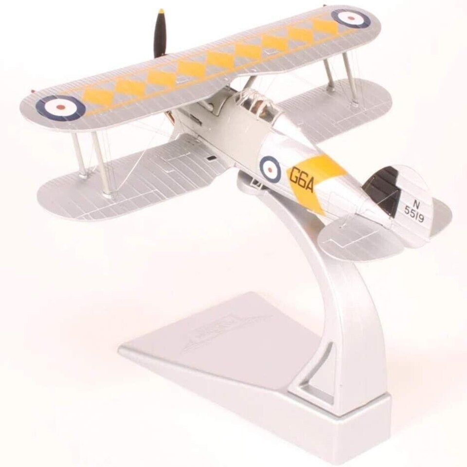 image 1 of Corgi AA36211 Gloster Sea Gladiator 802 Naval Air Squadron HMS Glorious June 1939 1:72