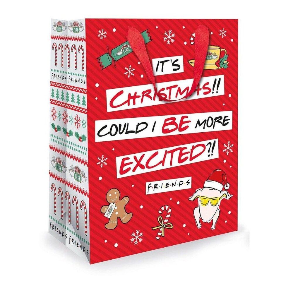 image 1 of Friends Christmas Medium Gift Bag