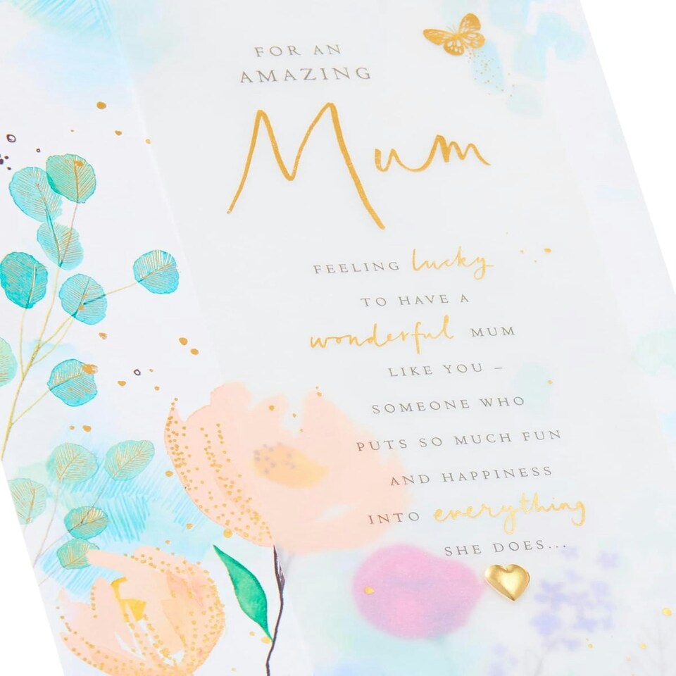 image 1 of Flowers Design For Mum Mother's Day Card
