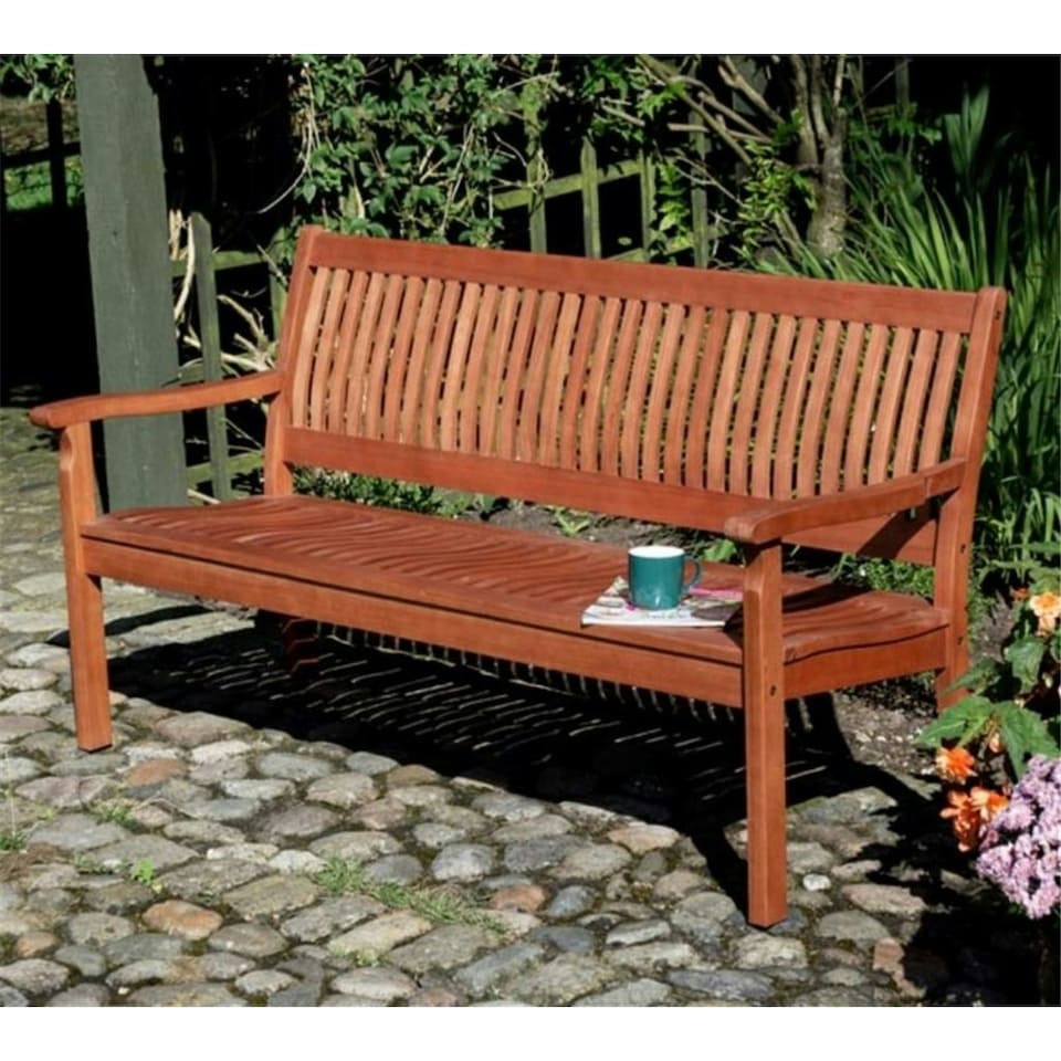 image 1 of 3 Seater Wooden Bench (5ft x 2.5ft)
