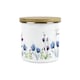 image 2 of Blue & Purple Floral Large Tea Canister
