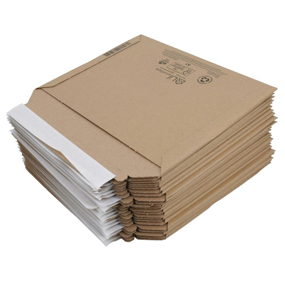 image 1 of Cardboard Envelopes Mailer for Royal Mail Larger Letter Postal 176 x 235mm 200pc