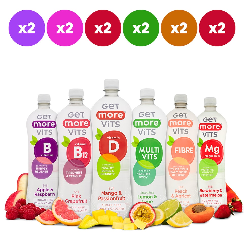 image 1 of Get More Vits Starter Pack Sharing Bundle 12x1L