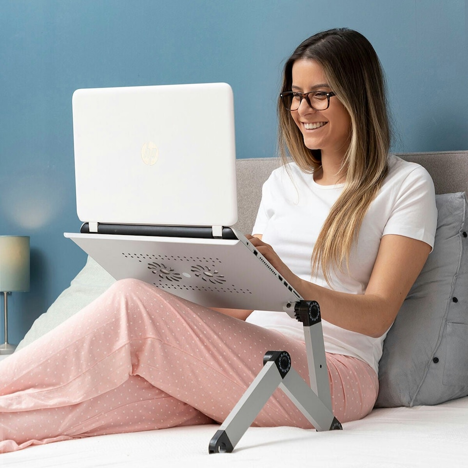image 1 of Adjustable Multi-position Laptop Table Omnible InnovaGoods N/A