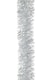 image 2 of 32Pcs Silver Tinsel Tree Decoration 1.8m