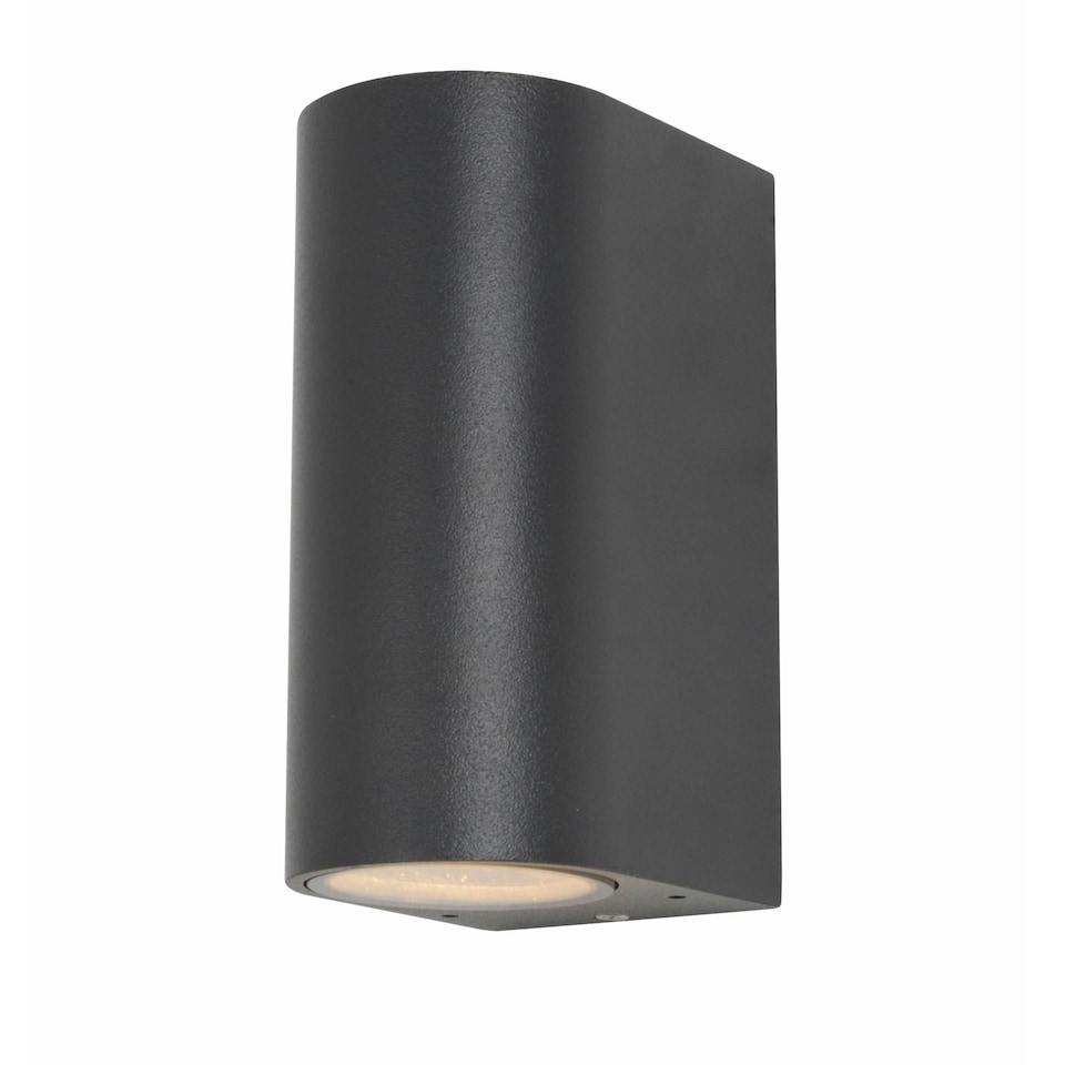 image 1 of BHS Smithe Outdoor Up and Down Wall Light, Black