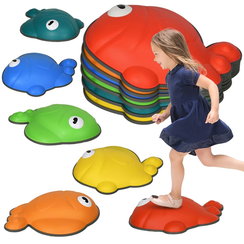 image 1 of AIYAPLAY Stepping Stones Kids, 6 Pcs Balance Stepping Stones for Sensory Multi | One Size