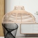 image 3 of Katrina - Rattan Dome Pendant Lightshade | Cream | Large | 1