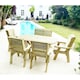image 1 of Heavy Duty Table and Chair Set - 1 Oval Table - 4 Chairs, 1x 2 Seater Bench - 6 Seater